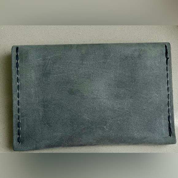 SOLD Portland Leather goods storm mini envelope wallet - Picture 2 of 3